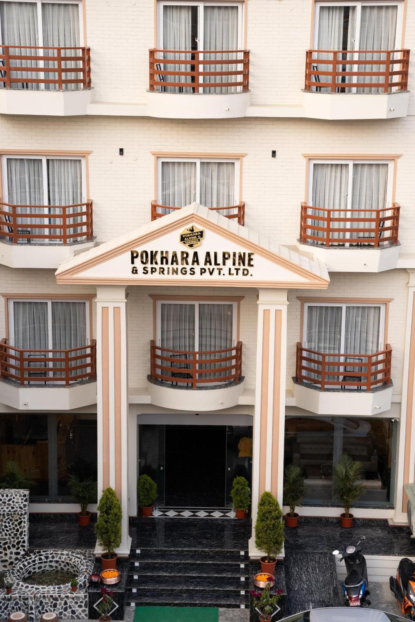 Pokhara Alpine And Springs Hotel Exterior photo